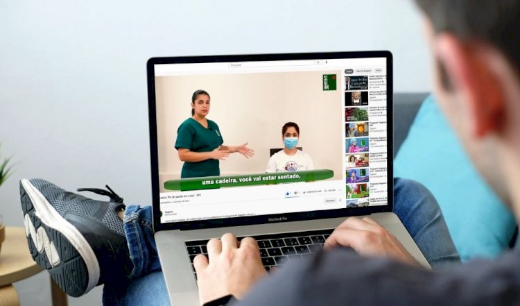 Associação de enfermagem lança programa com dicas de saúde no YouTube
