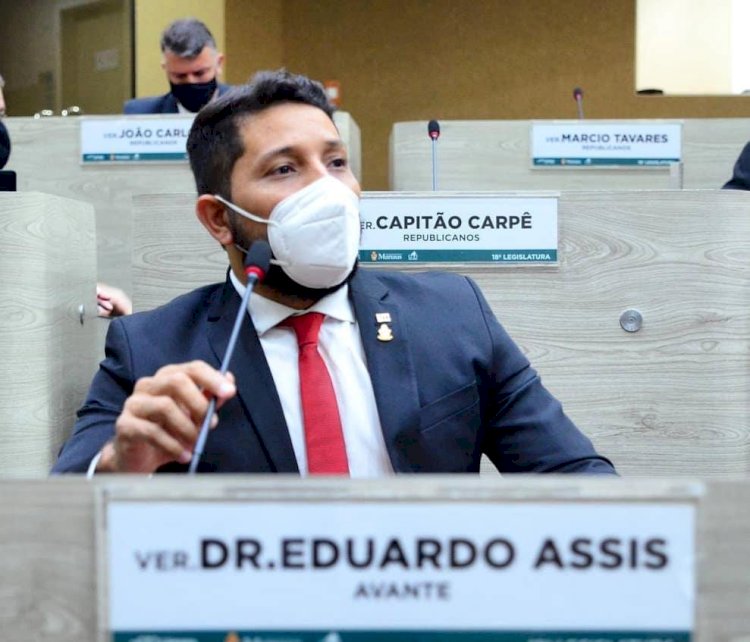 O vereador Dr. Eduardo Assis pede criação do Prosamin Municipal