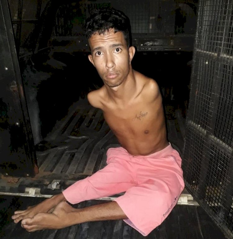 Sem braços: Jovem é preso com arma de fogo na Zona Sul de Manaus