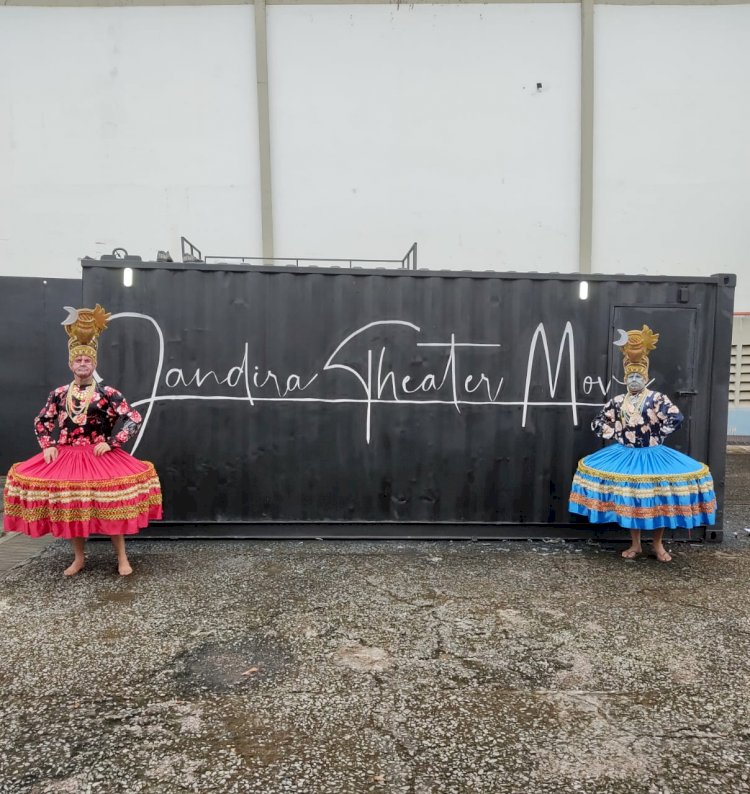 ‘Jandira Theater Move’: o teatro contêiner itinerante da região norte