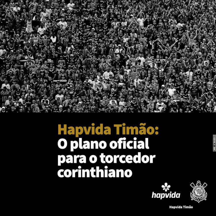 Hapvida e Corinthians lançam plataforma de planos para torcedores