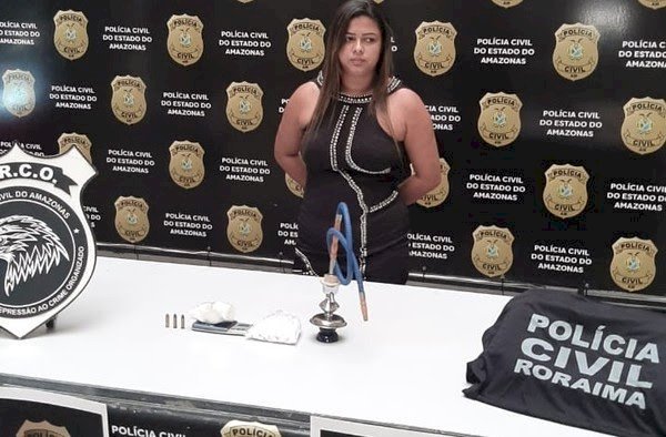 Polícia do AM e RR prendem mulher que chefiava tráfico de drogas em Rorainópolis