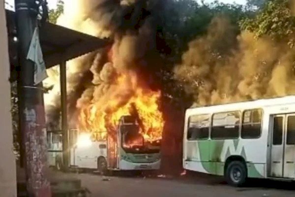 Quatorze ônibus foram incediados neste domingo em Manaus