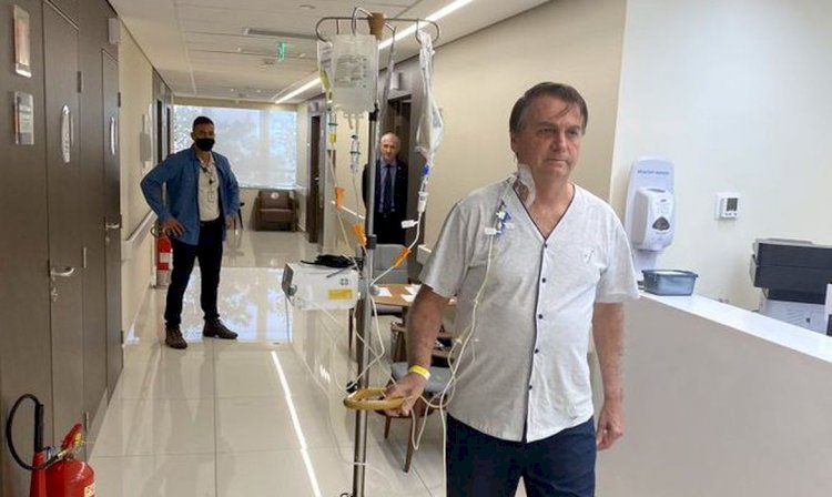 Bolsonaro afirma que segue progredindo em hospital de São Paulo