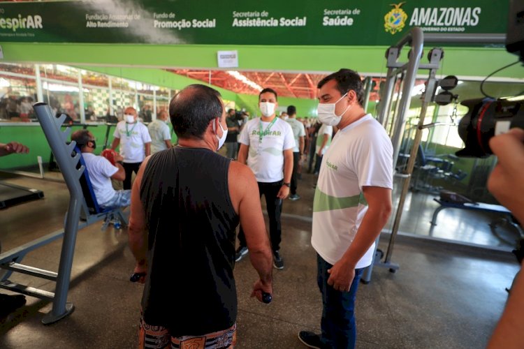 Governador Wilson Lima anuncia ampliação do ‘RespirAR’ para a recuperação de pacientes pós Covid-19