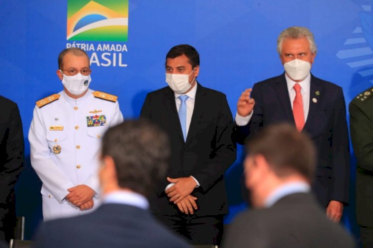Wilson Lima participa da posse do novo ministro-chefe da Casa Civil, em Brasília