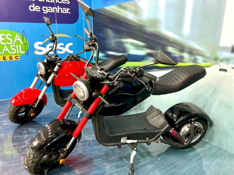 Motos elétricas serão sorteada em campanha do Dia dos Pais do Sumaúma Park Shopping