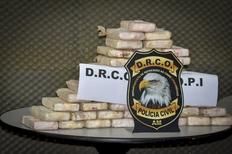 PC-AM deflagra ação e prende indivíduo com 170 quilos de cocaína, avaliados em R$ 3,5 milhões