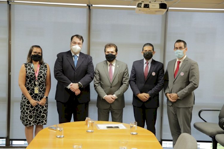 Senador Plínio Valério e deputado João Luiz se reúnem com Anatel para tratar do 5G nos municípios amazonenses