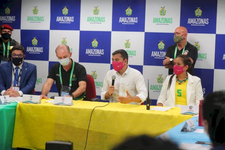 Wilson Lima destaca que presença de torcedores no jogo Brasil x Uruguai reflete sucesso da vacinação contra a Covid-19
