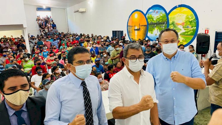 Deputado João Luiz participa de reunião com 600 pescadores no município de Iranduba