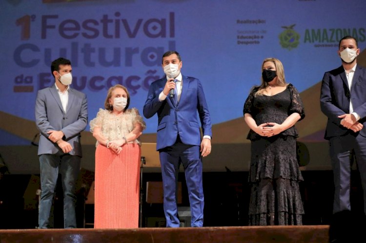 Wilson Lima abre primeiro festival cultural voltado a professores da rede estadual de ensino