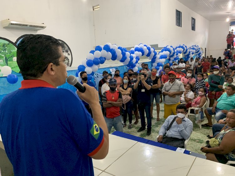 Deputado João Luiz participa de ação na Colônia de Pescadores de Iranduba