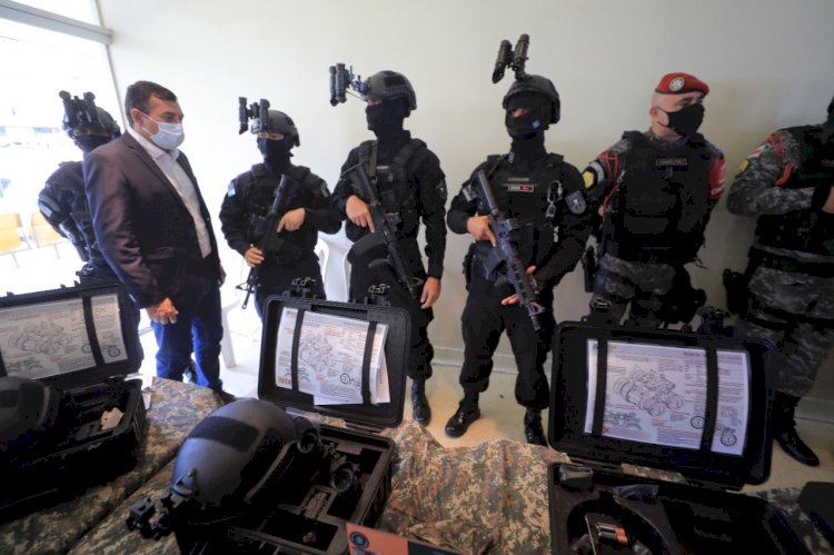 Wilson Lima entrega equipamentos para reforçar segurança nas fronteiras do estado