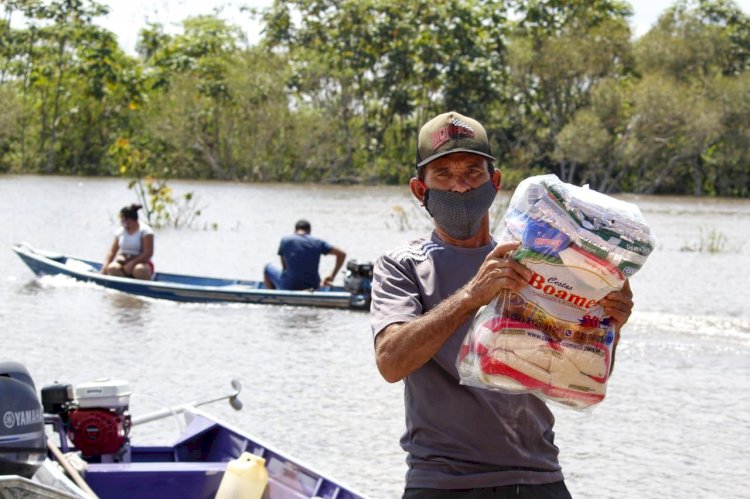 Governo do Estado socorreu famílias de agricultores, pescadores e pecuaristas durante pandemia e cheia dos rios