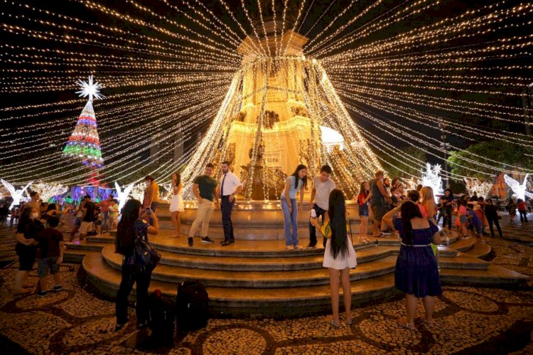 Governo do Amazonas encerra programação natalina no Largo de São Sebastião