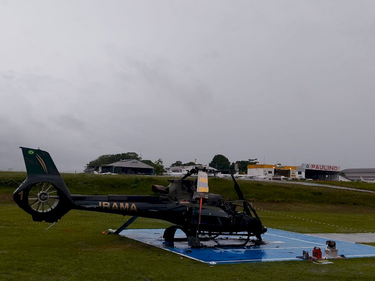 PF apura incêndio de aeronaves em Manaus