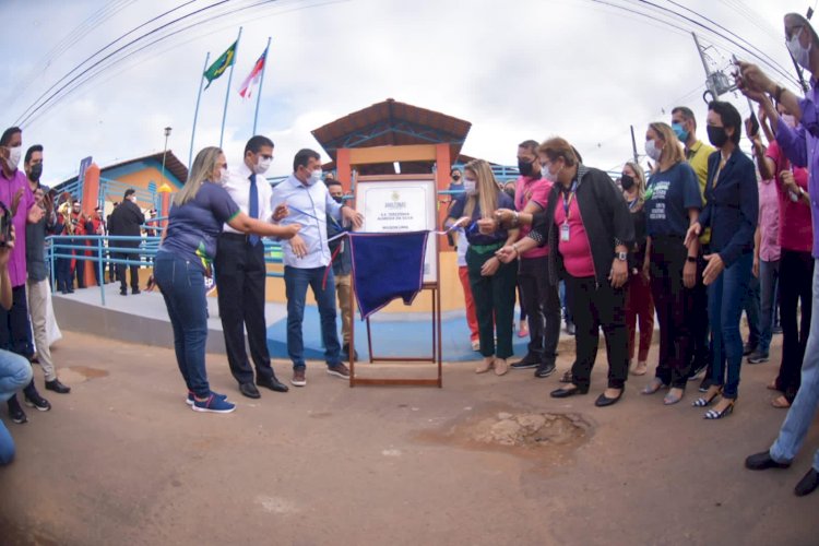 Deputado João Luiz participa da inauguração da Escola Estadual Terezinha Almeida