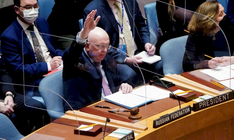 Rússia veta resolução do Conselho de Segurança da ONU
