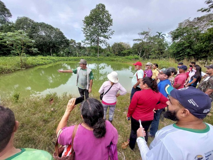 Parceria entre Governo do Amazonas e Prefeitura de Manaus capacita produtores na zona rural da capital