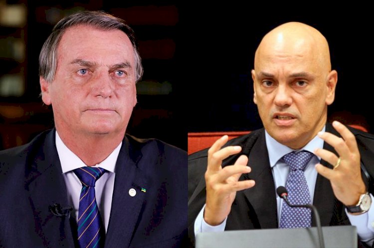 Bolsonaro aciona STF contra Moraes por abuso de autoridade