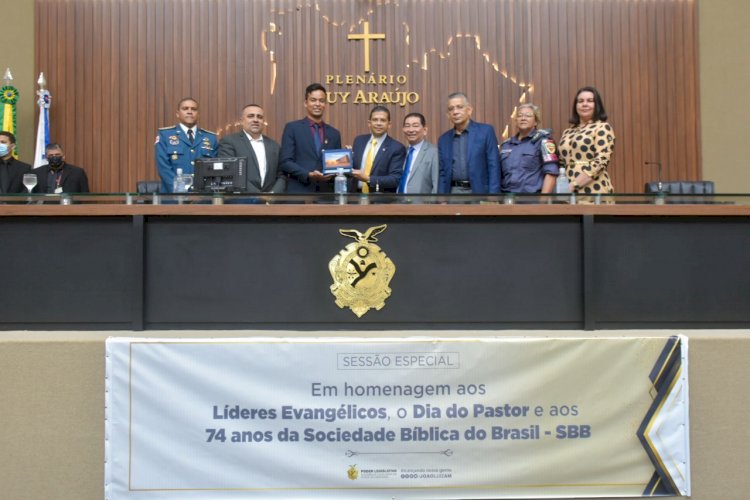 Aleam homenageia Dia do Pastor Evangélico e 74 anos da Sociedade Bíblica do Brasil