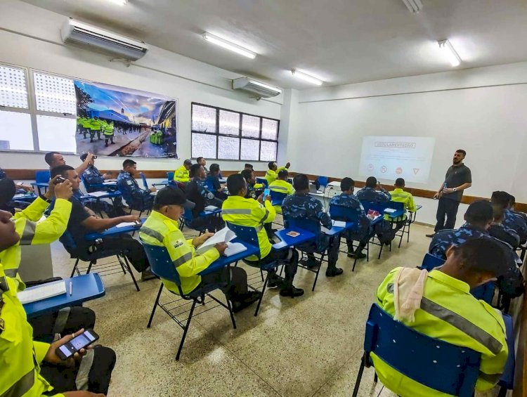 Detran-AM realiza curso de Agente de Trânsito em Benjamin Constant