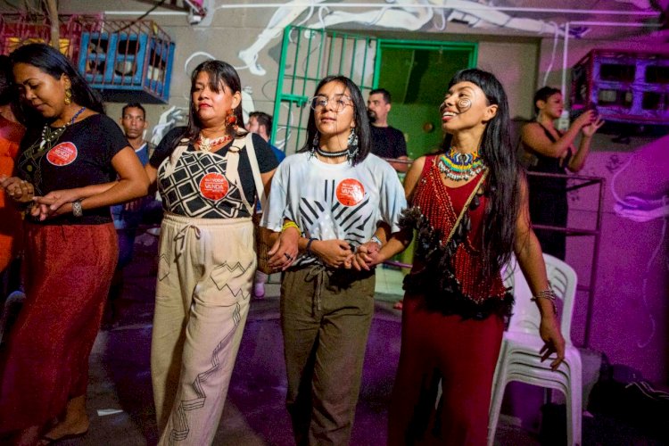 Artistas que atuam em prol da Amazônia se reúnem em apoio à candidatura de Vanda Witoto
