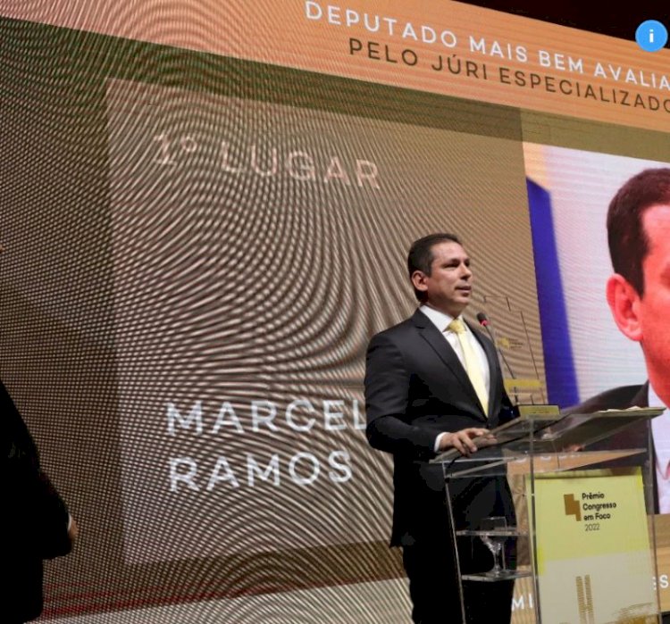 Marcelo Ramos eleito pela segunda vez melhor deputado federal do Brasil