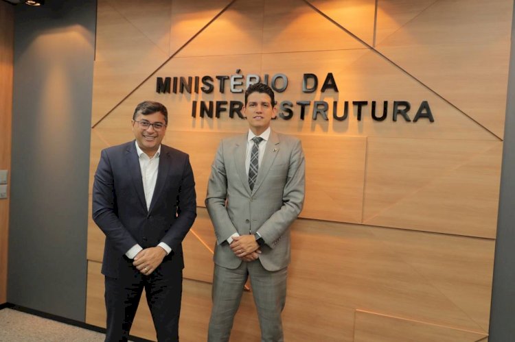 Wilson Lima reúne com ministro de Infraestrutura para dar agilidade na concessão de licenças das obras de recuperação da BR-319