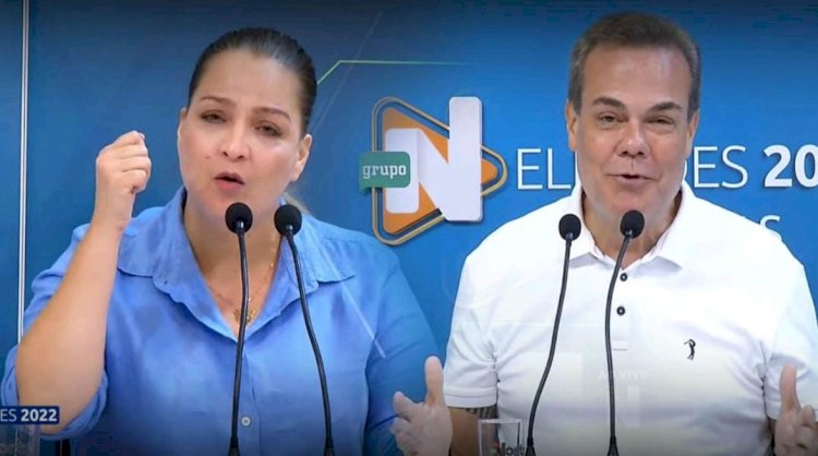 Henrique Oliveira e Carol Braz saem em defesa de apresentadora ofendida por Eduardo Braga
