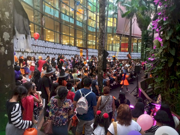 Sucesso de público marca as comemorações de Halloween do Manauara Shopping