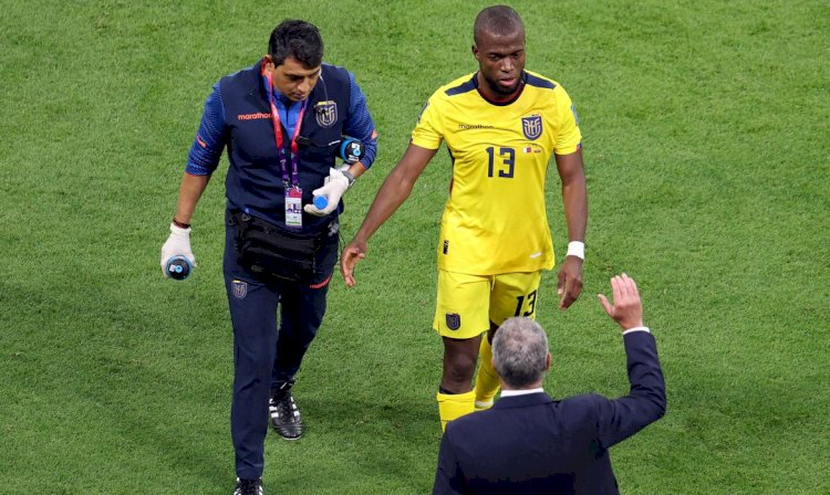 Forma física de Valencia preocupa Equador para duelo contra Holanda