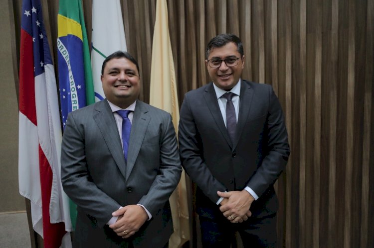 Em posse do novo presidente da CMM, Wilson Lima destaca harmonia e independência entre poderes