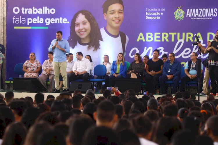 Governador Wilson Lima anuncia expansão do ensino bilíngue para 2024