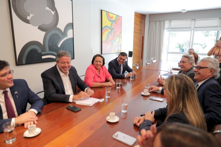 Em Brasília, Wilson Lima reúne com presidentes da Câmara e do Senado para tratar de pautas comuns aos estados