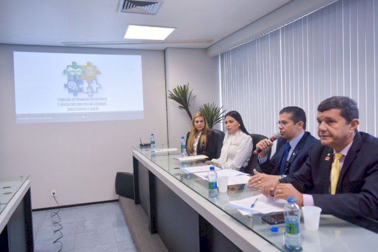 Comissão de Promoção ao Desporto e Defesa dos Direitos das Crianças, Adolescentes e Jovens, presidida pelo deputado João Luiz é instalada na Aleam