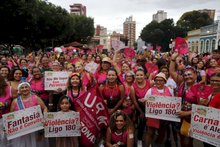 Banda ‘Maria vem com as outras’ mobiliza mulheres para o combate às violências no período do Carnaval
