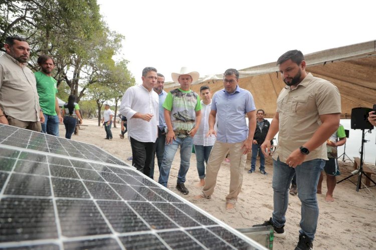 Governo do Estado lança ‘Brilha Amazonas’ e leva energia solar para quem vive do turismo