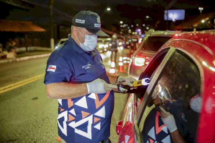 No Sábado de Carnaval, Detran-AM realiza megafiscalização e reforça operações até a Quarta-Feira de Cinzas