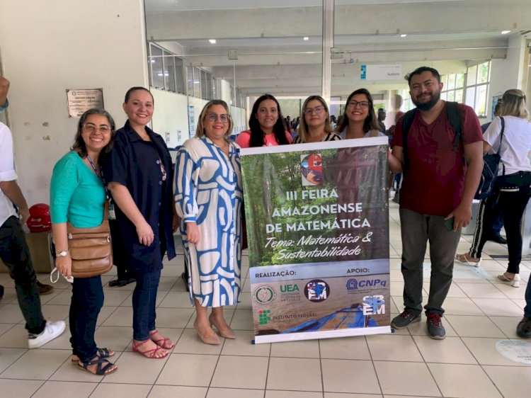 Secretaria de Educação participa do lançamento da 3ª Feira Amazonense de Matemática