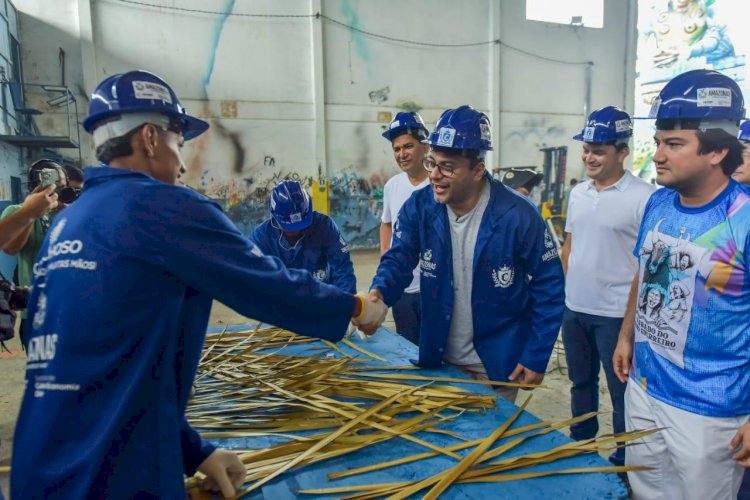 Na reabertura dos galpões de Garantido e Caprichoso, Wilson Lima reforça o compromisso com Festival de Parintins