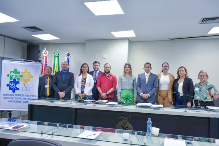 Comissão de Promoção ao Desporto e Defesa dos Direitos das Crianças, Adolescentes e Jovens realiza reunião técnica com órgãos e representante de shoppings