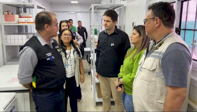 Amazonas recebe visita técnica do Ministério da Saúde