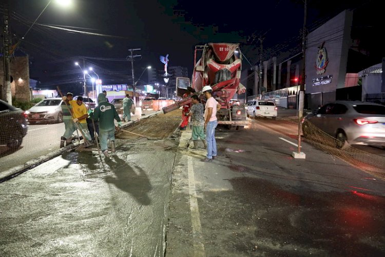 Prefeitura finaliza primeira fase da obra de alargamento da Efigênio Sales