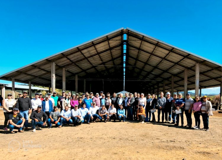 Missão Técnica com 45 produtores rurais amazonenses participam da Mega Leite 2023