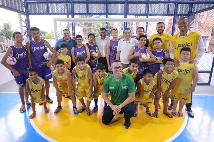 Governador Wilson Lima entrega novo espaço de lazer e esportes do bairro São Jorge, em Manaus