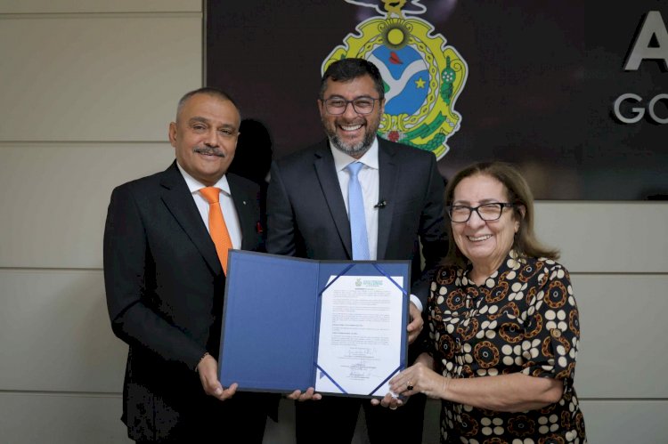Governador Wilson Lima firma parceria com TJAM para avanço da regularização fundiária no estado