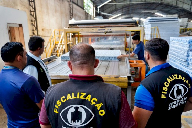 Colchões fabricados e comercializados em Manaus são alvos de verificação do Ipem-AM