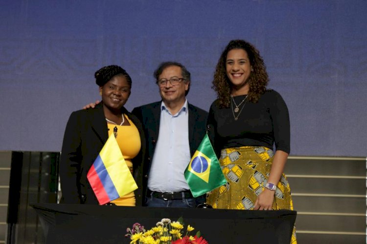 Anielle Franco e Francia Márquez assinam memorando de entendimento histórico para promoção da igualdade racial entre os dois países